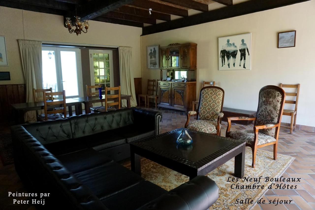 Bed and Breakfast Les Neuf Bouleaux Job Exterior foto